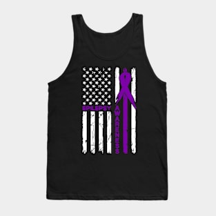 Epilepsy Awareness Epilepsy Flag Tank Top